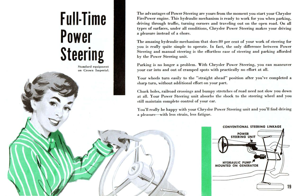 1954 Chrysler Owners Manual Page 17